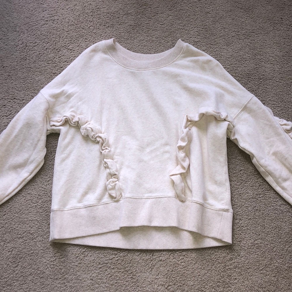 Madewell Ruffle Sweater